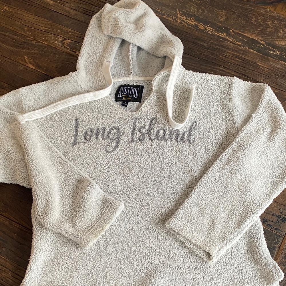 Long Island Cream Sherpa Hoodie - Women